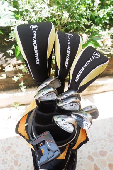 นาทีทอง!!!ไม้กอล์ฟครบชุดมือซ้าย PROKENNEX XPT FORGED TITANIUM FORMURA