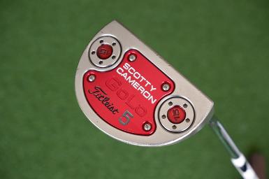 รหัสสินค้า 2100254366155 PUTTER SCOTTY CAMERON GOLO5 34 ความยาวก้าน 34 นิ้ว มาพร้อมกริฟ scotty cam